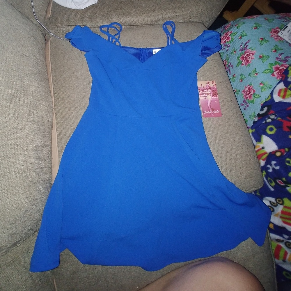 Skater style cocktail dress